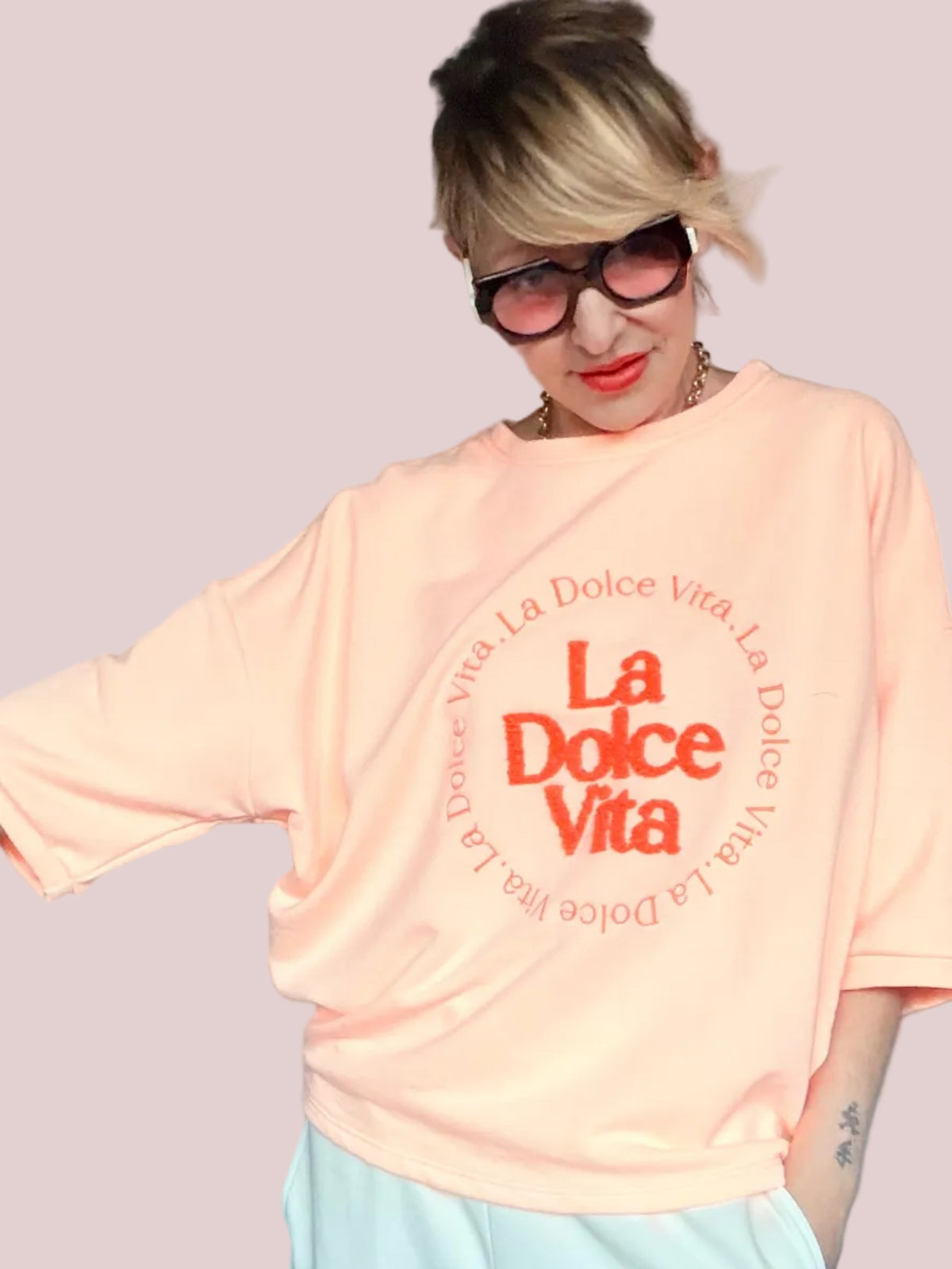Felpa la dolce vita
