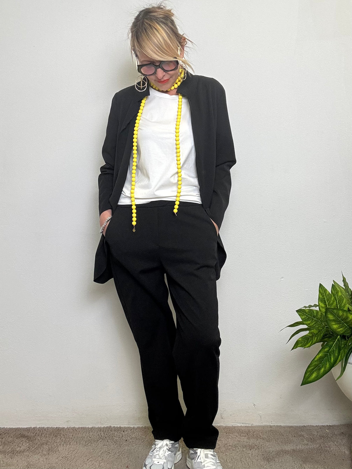 Pantalone Scuba Comfort Fit