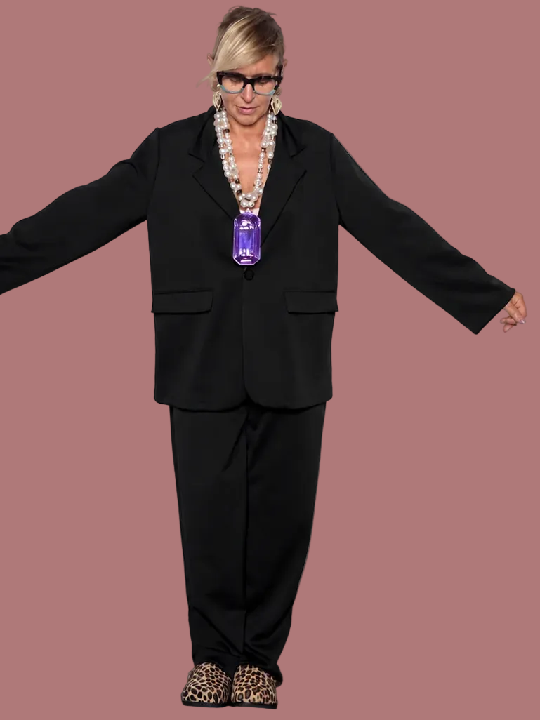 Completo in modal con blazer e pantalone