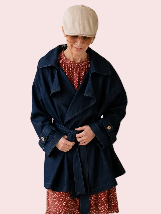 Trench Denim Dark Wash