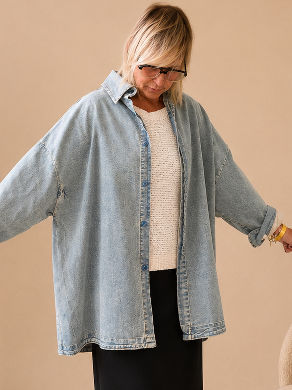 Camicia-giacca over