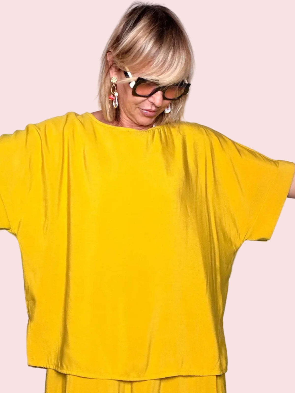 Camicia Over Pipistrello
