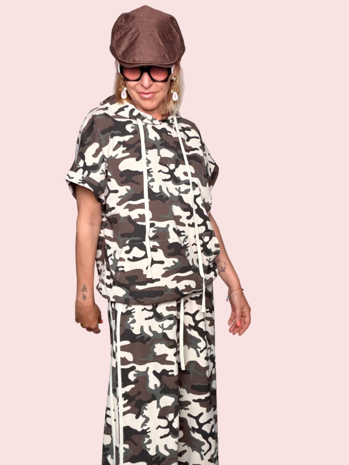 Completo sportivo camo