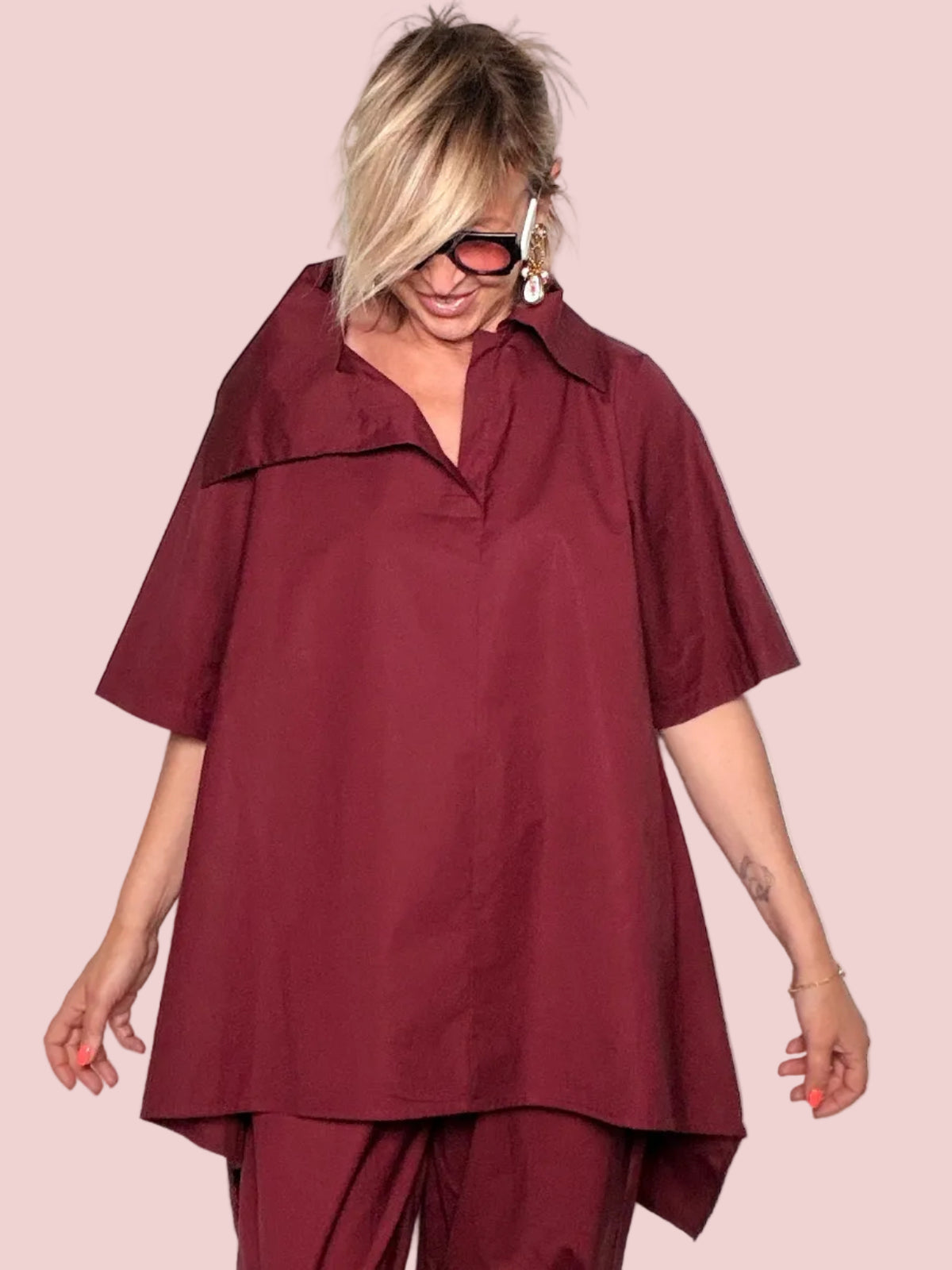 Camicia Over Maxi Grimilde