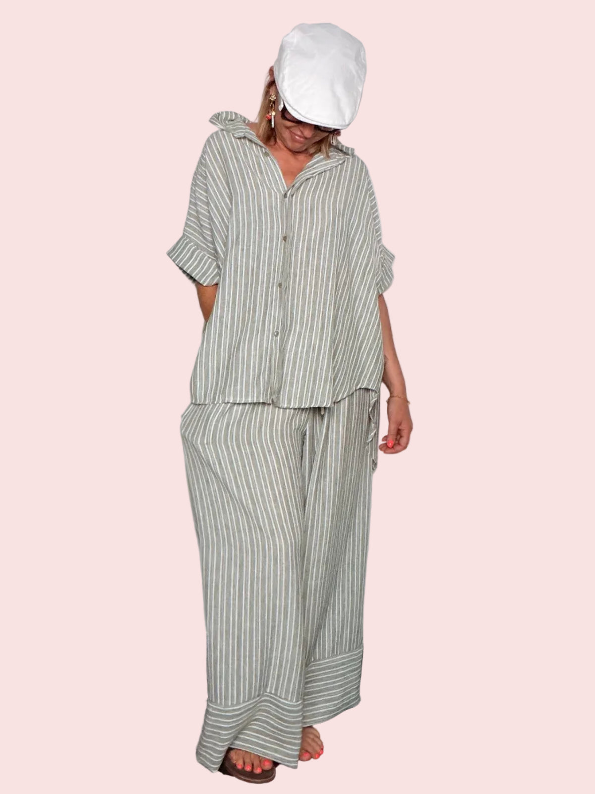Completo Coordinato a Righe