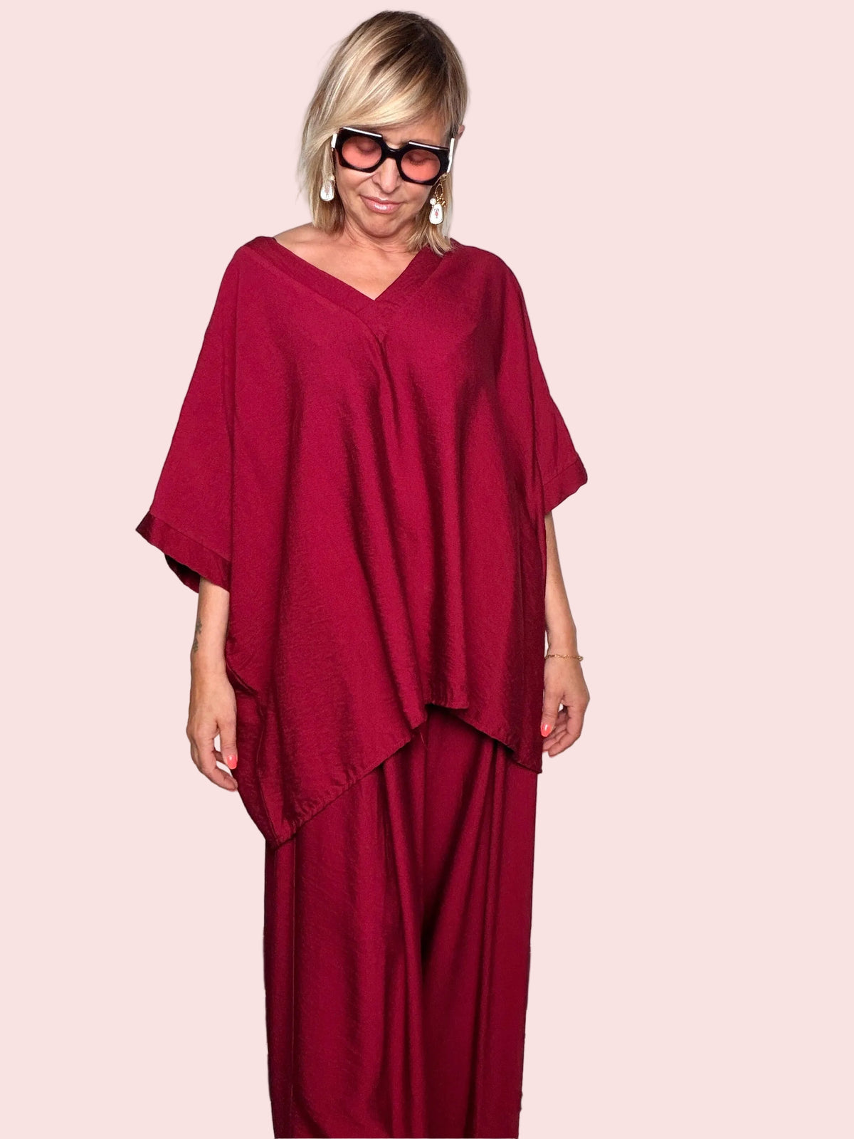 Coordinato Kaftan e Pantalone Palazzo