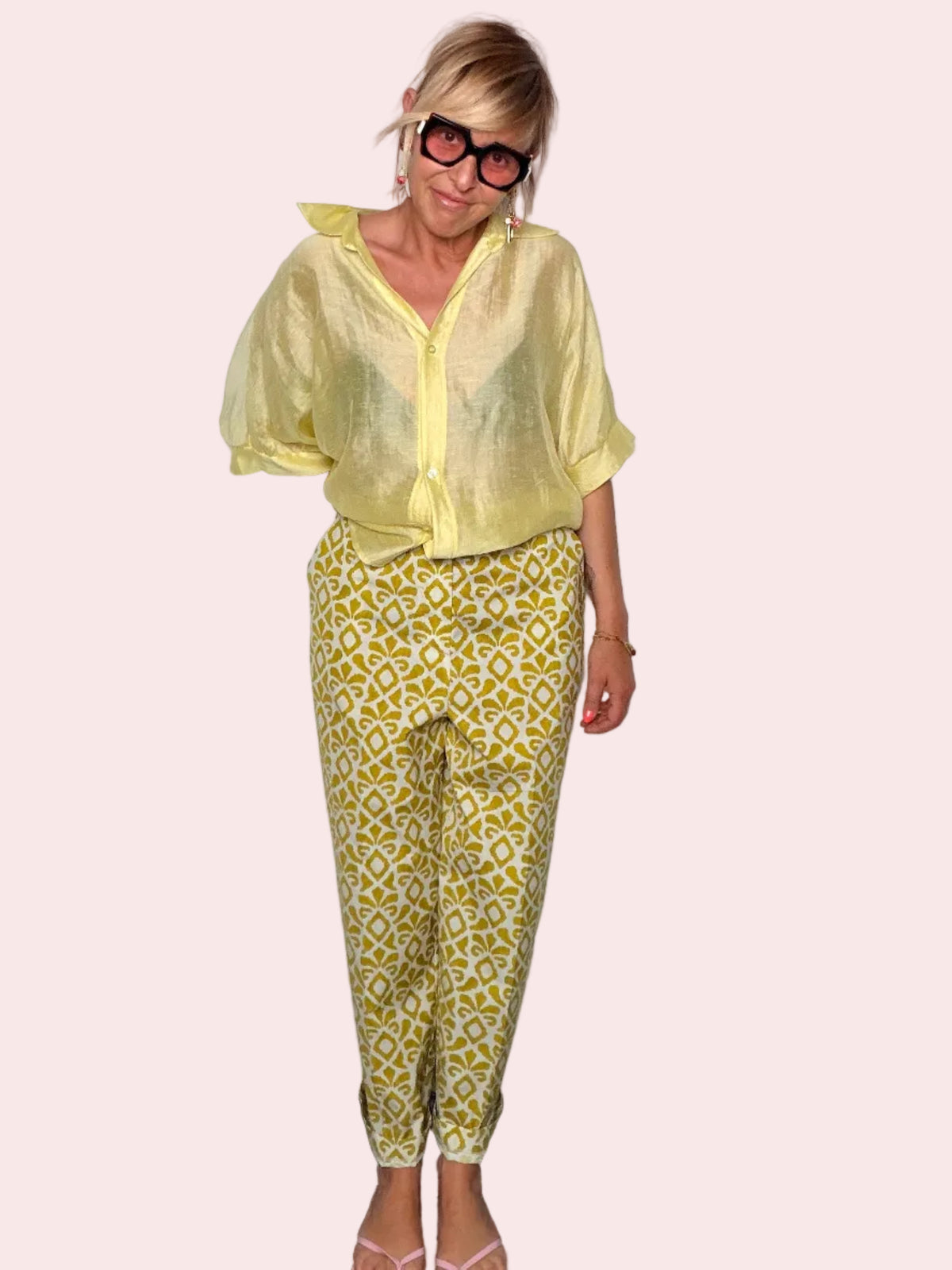 Pantalone Balloon Fantasia Ikat