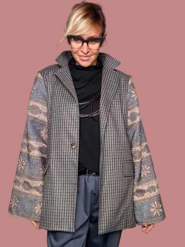 Giacca check SUSY STAR