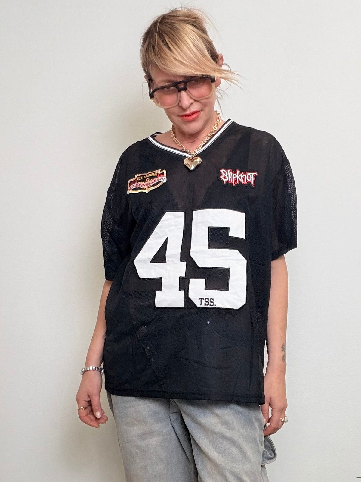 Maglia Sportiva Stile Football Americano Numero 45