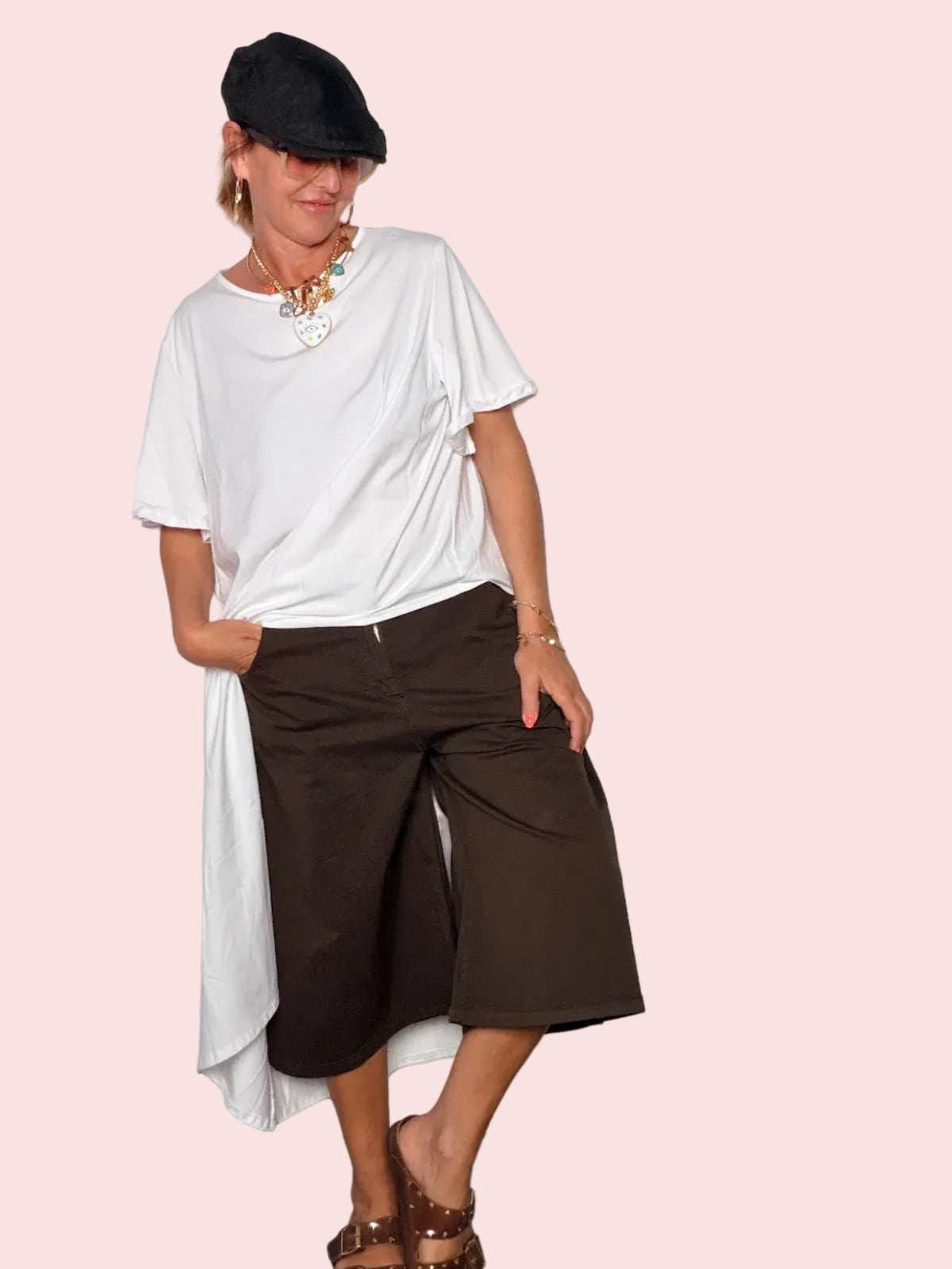 Bermuda wide leg donna Susy Star