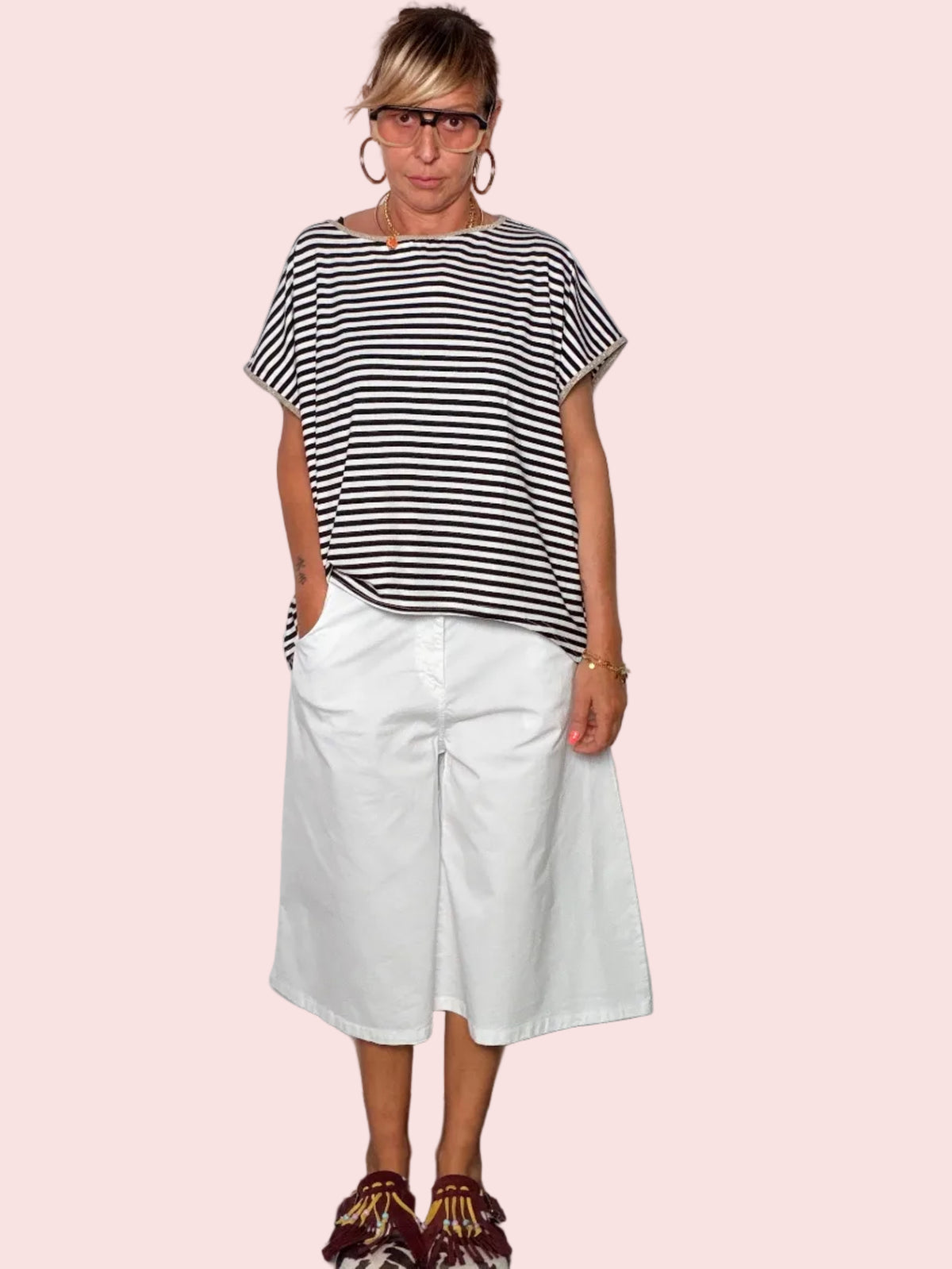 Bermuda wide leg donna Susy Star