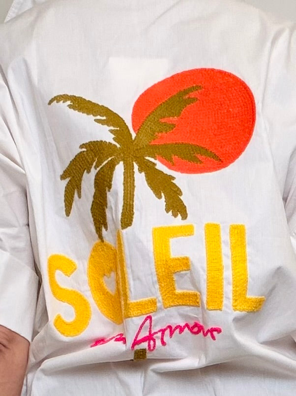 Abito Chemisier Oversize Soleil Amour