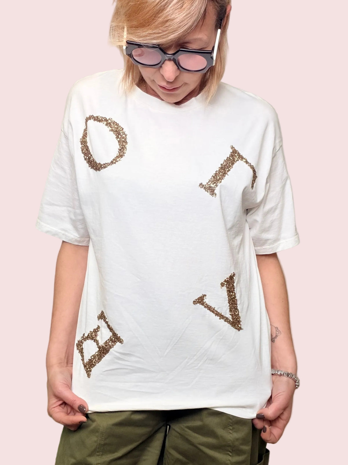 T-Shirt Bianca "LOVE