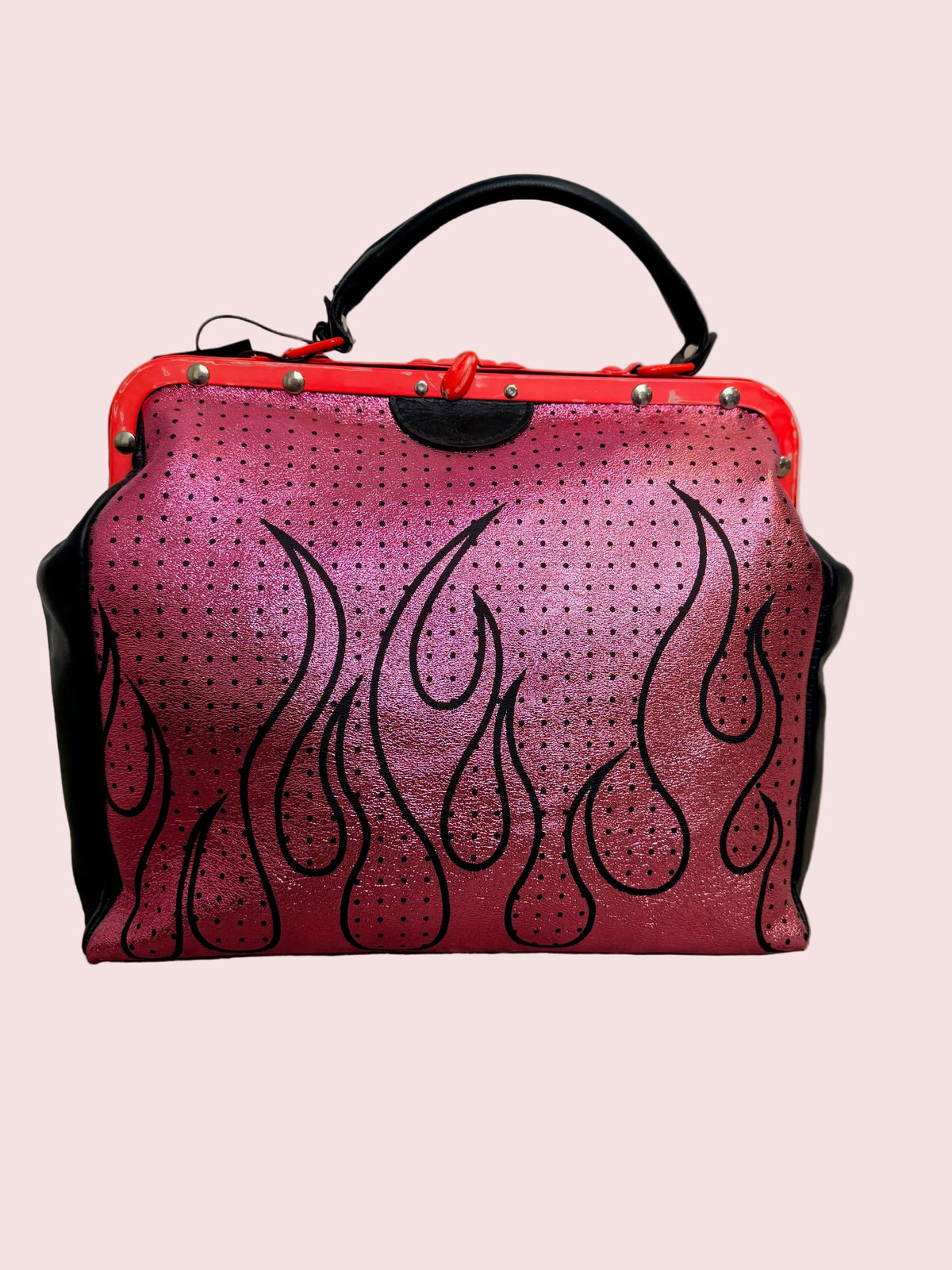 Doctor Bag Glitter Fiamme