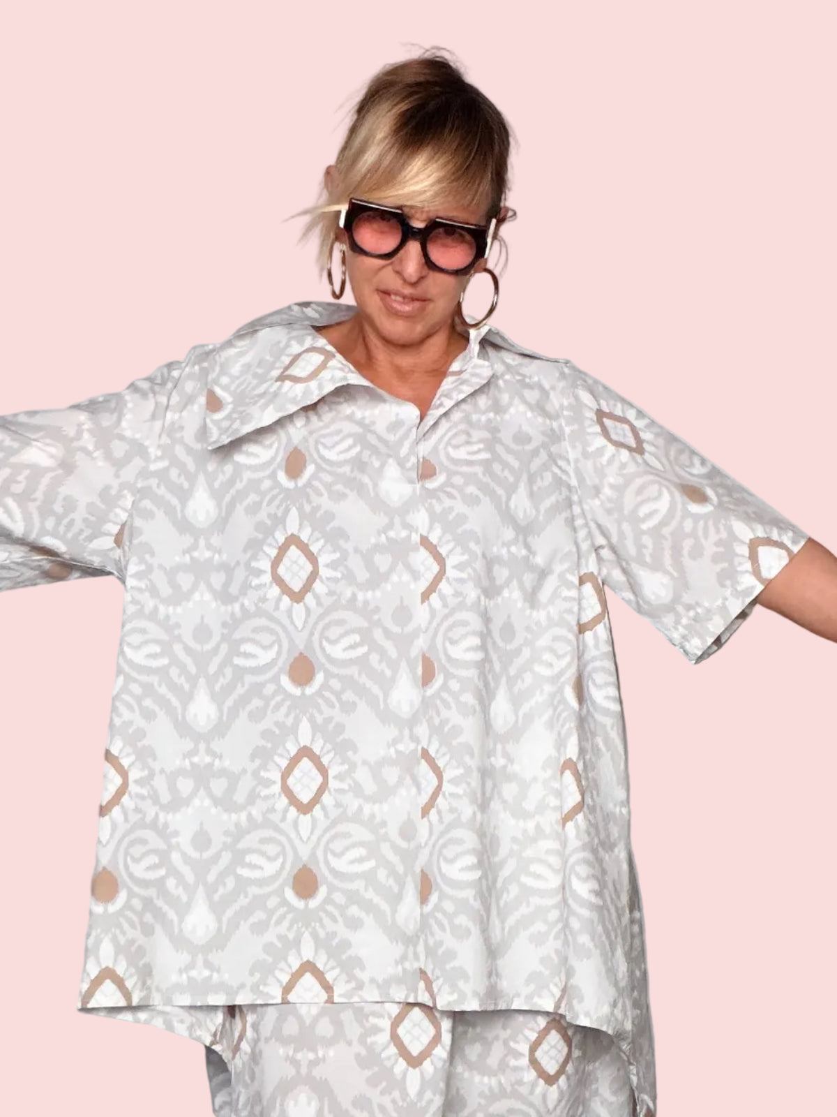 Camicia Grimilde stampata