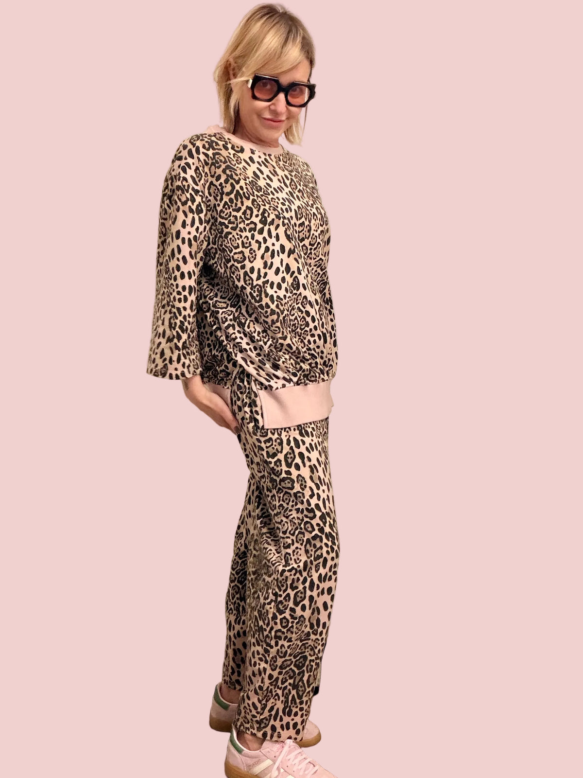 Pantalone Animalier Cotone