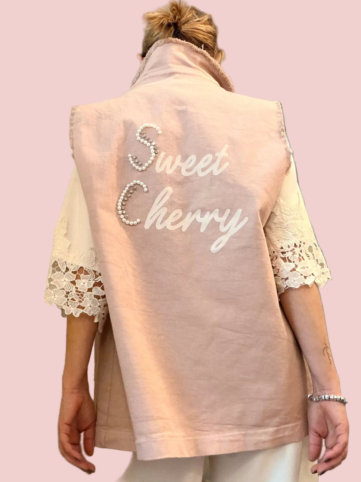 Gilet Sweet Cherry Rosa