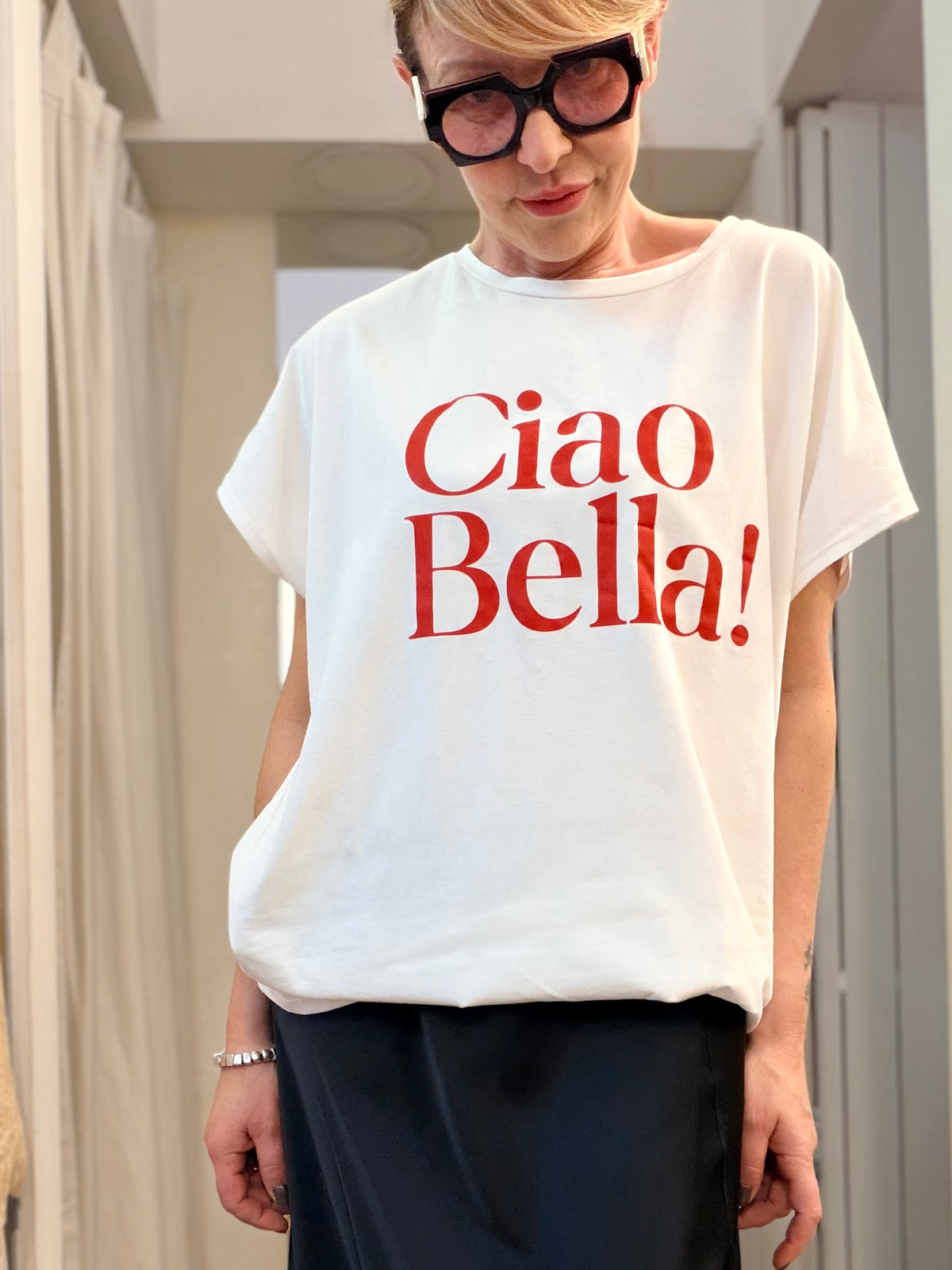 T-Shirt Oversize "Ciao Bella!"