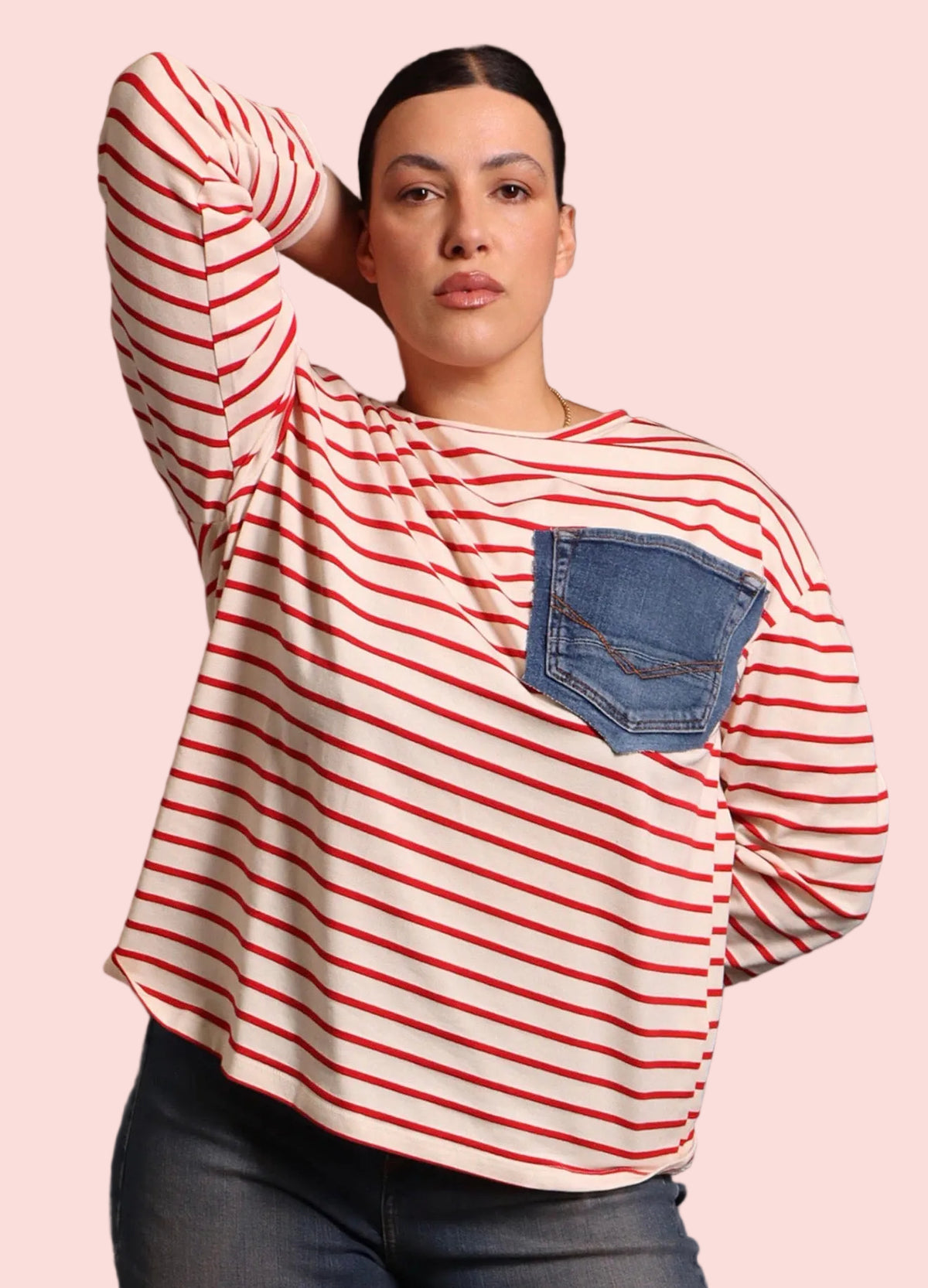 T-Shirt Breton Denim