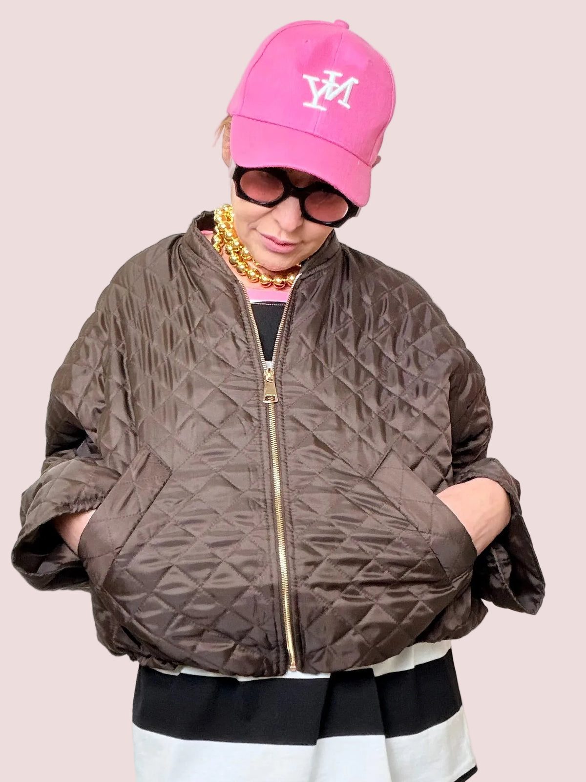 Bomber Oversize Trapuntato Balloon