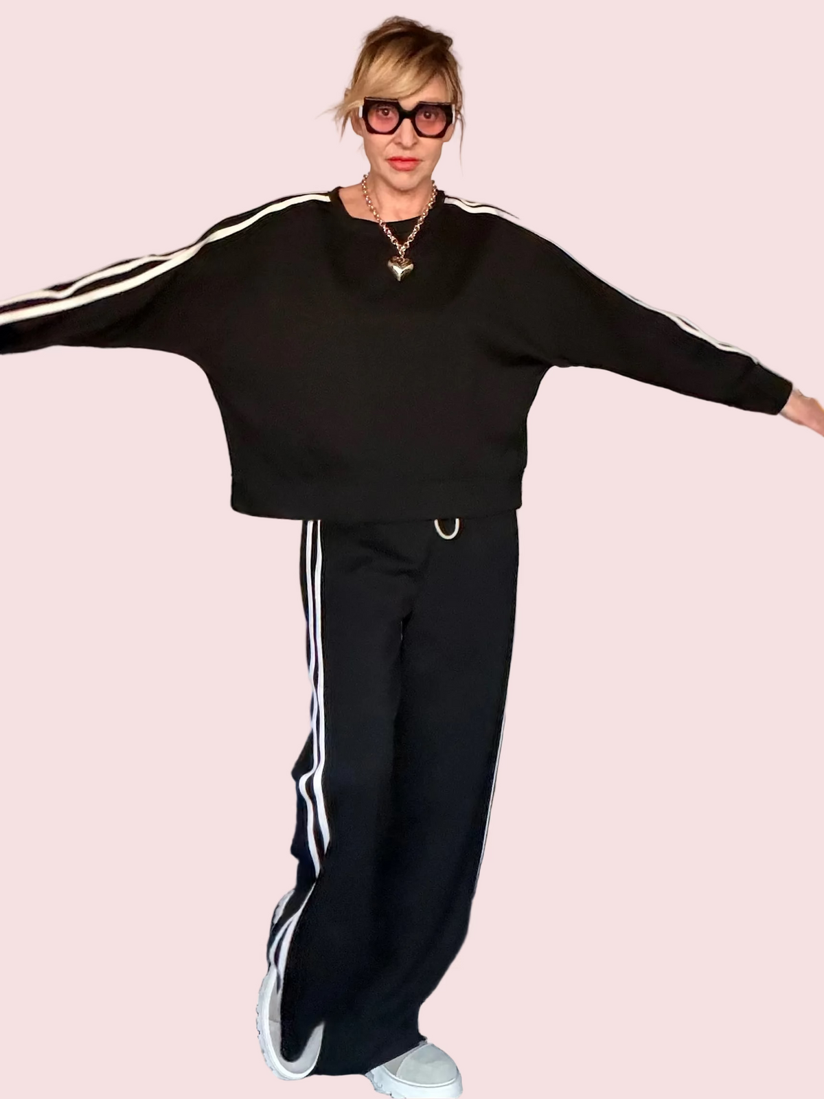 Completo Tuta con Bande – Set Due Pezzi