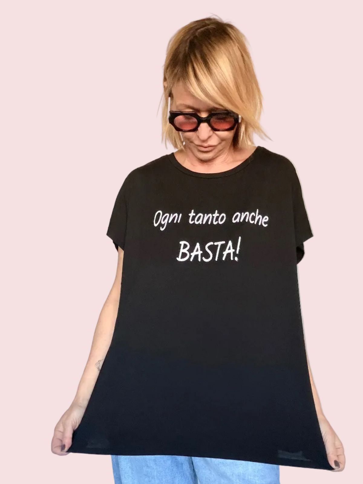 T-Shirt Over "Ogni tanto anche BASTA!