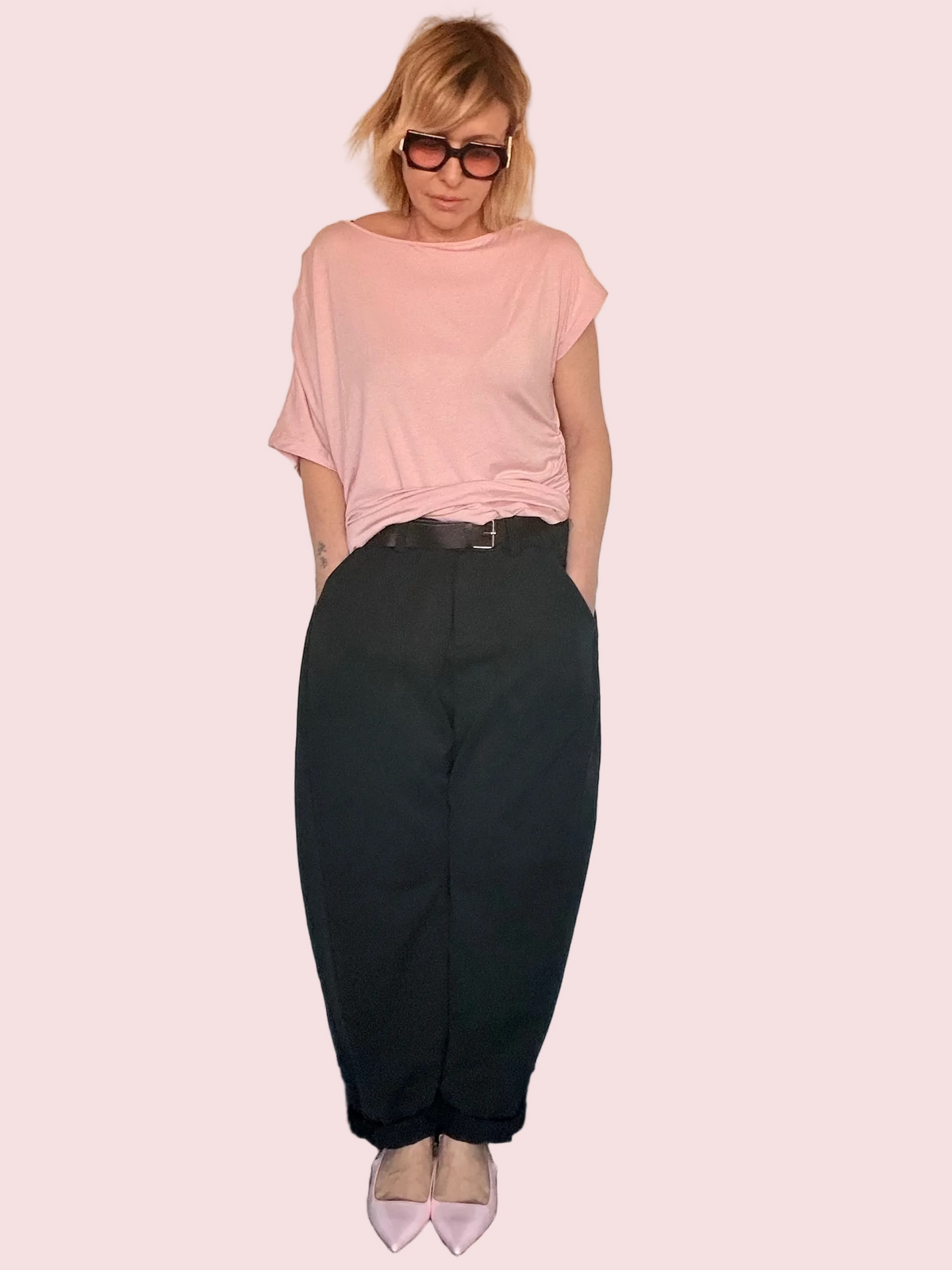 Pantalone Morbido in felpa over