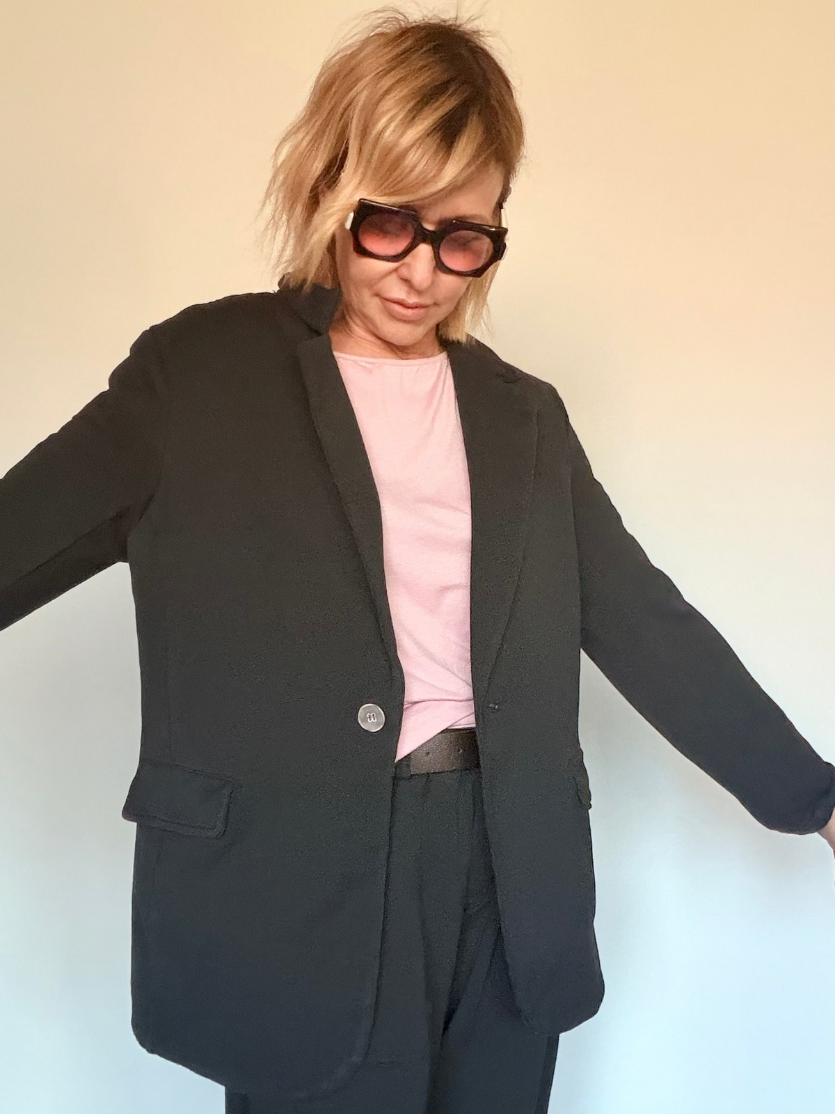 Blazer Oversize in felpa