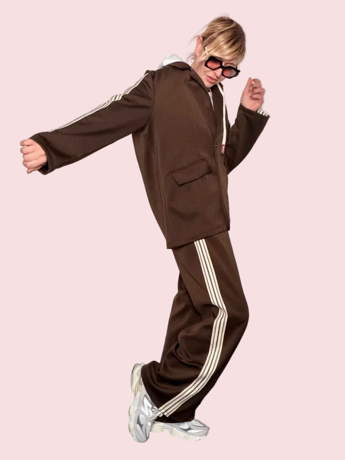 Coordinato Blazer + Pantalone Track