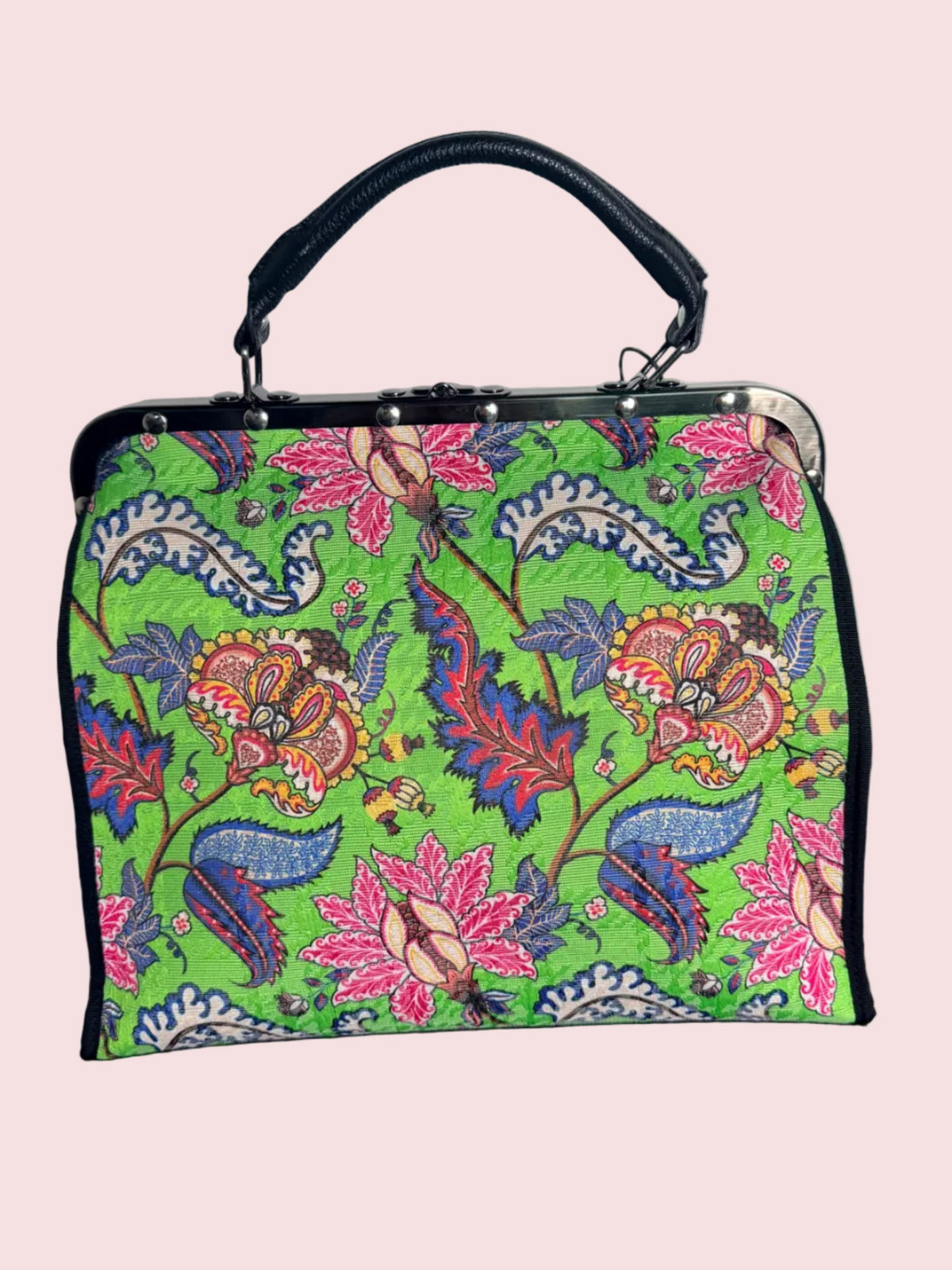 B. Florence Bag — Doctor Bag Jacquard Floreale