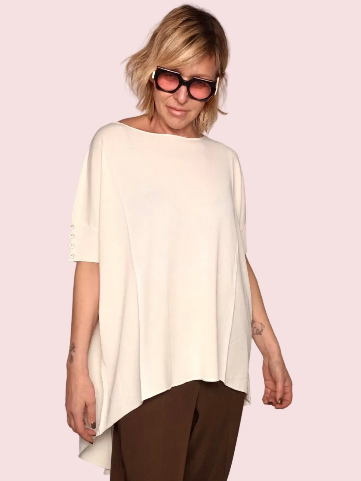 Maglia in Filo Oversize