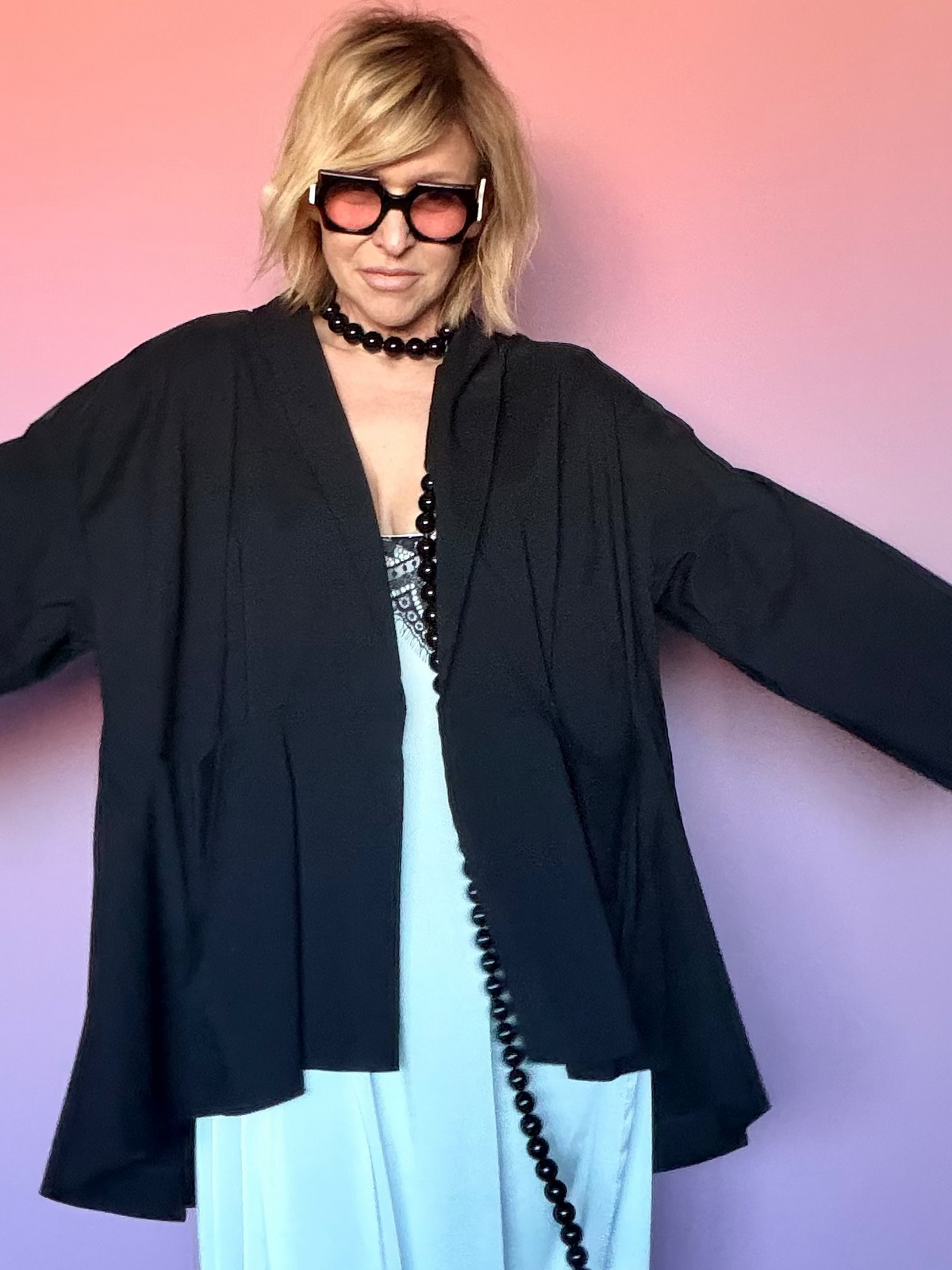 Giacca Oversize in Scuba