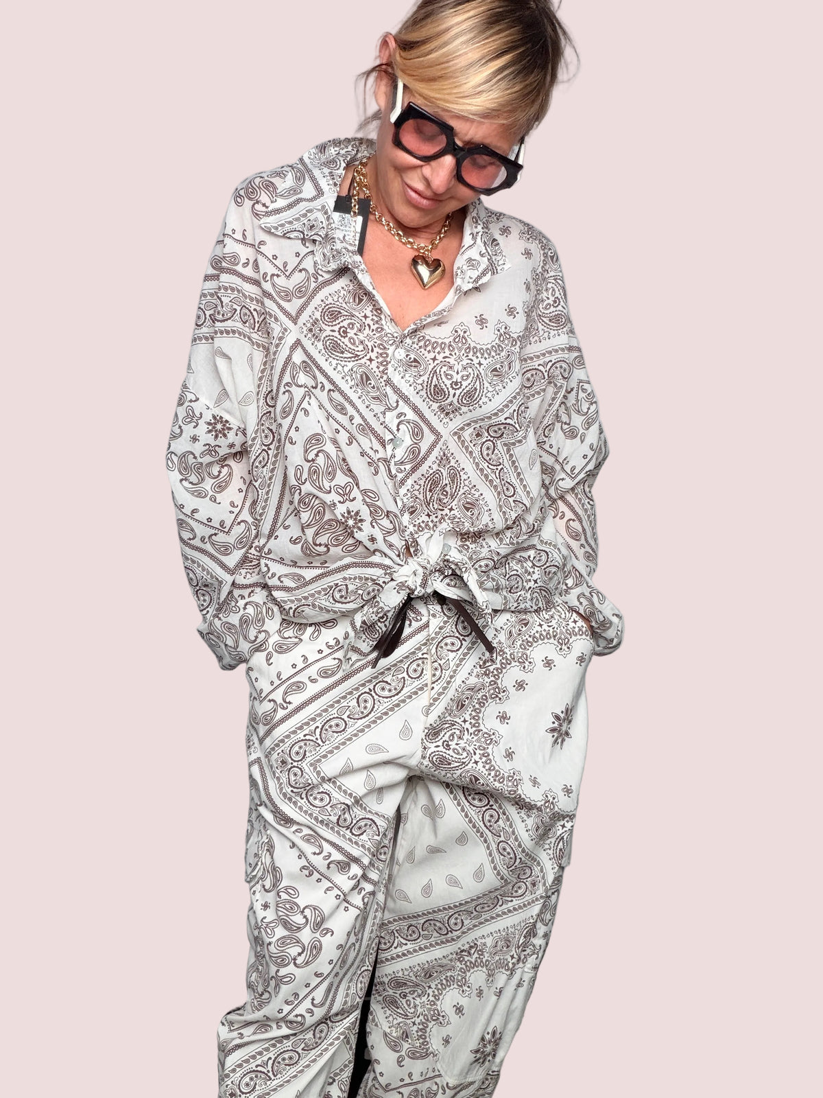 Pantalone Tasconato Bandana Paisley