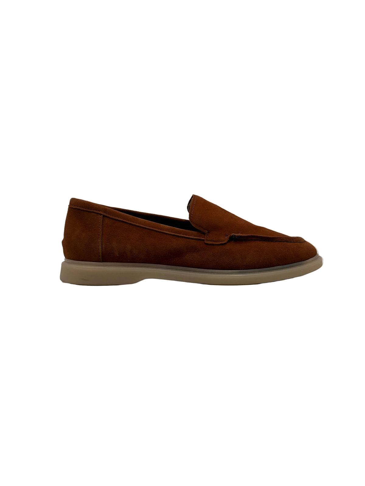 Mocassino in suede suola light