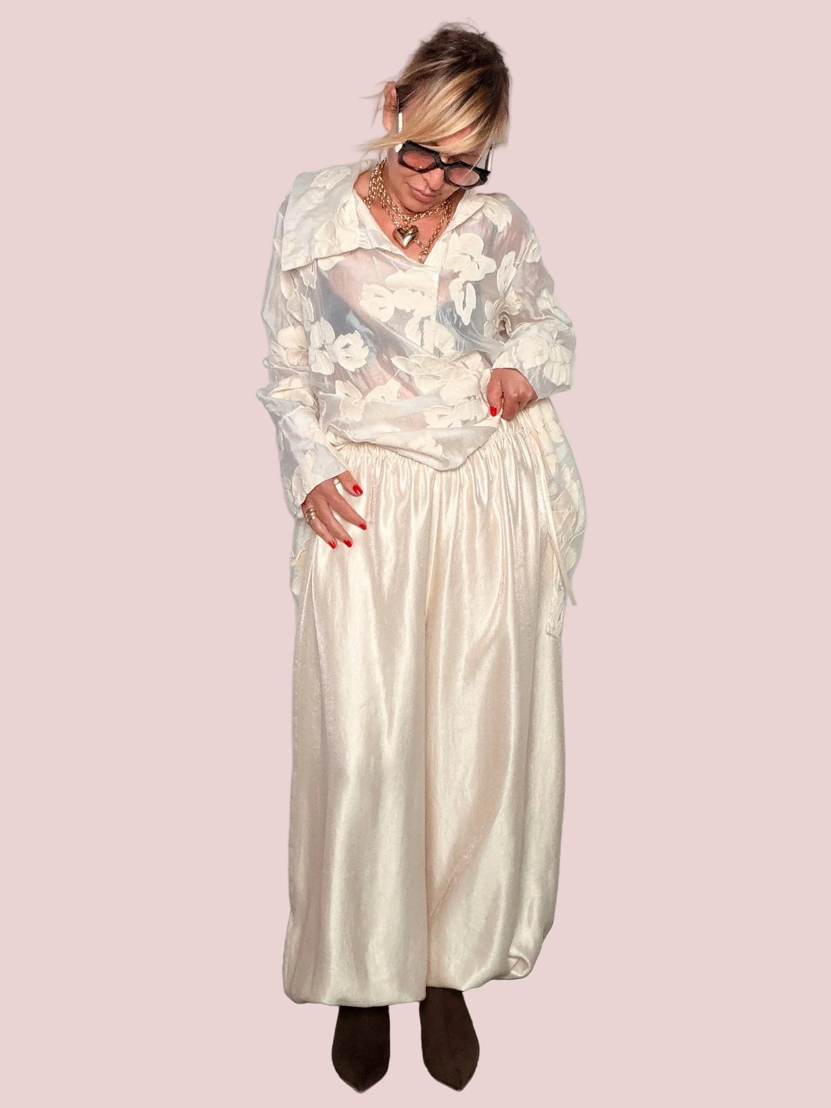 Pantalone Aladino Cammello
