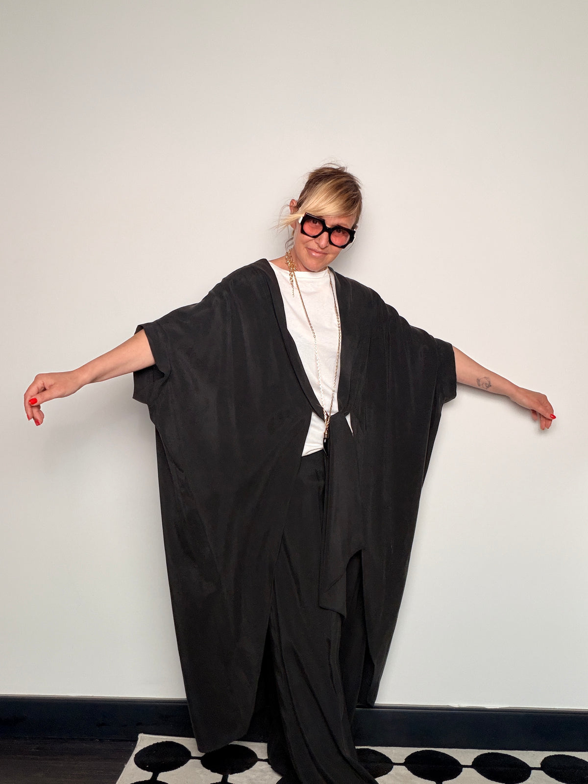 Caban Kimono Maxi Oversize