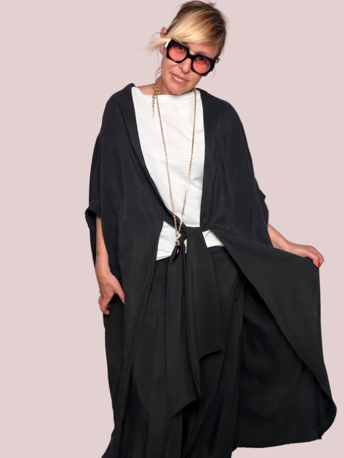 Caban Kimono Maxi Oversize