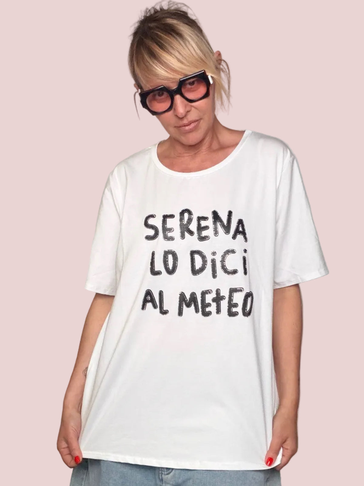 T-shirt "Serena Lo Dici al Meteo" –