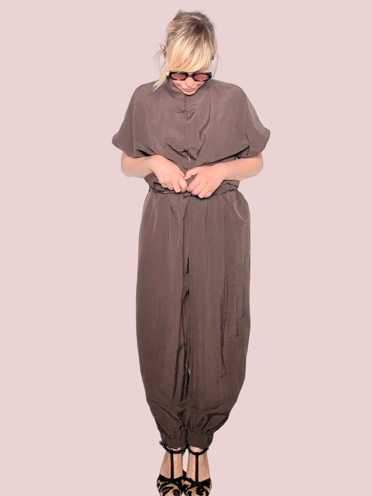 Pantalone Odalisca – Panna / Cioccolato