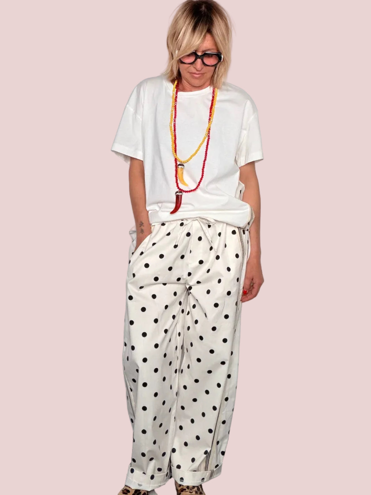 Pantalone Ovetto Pois