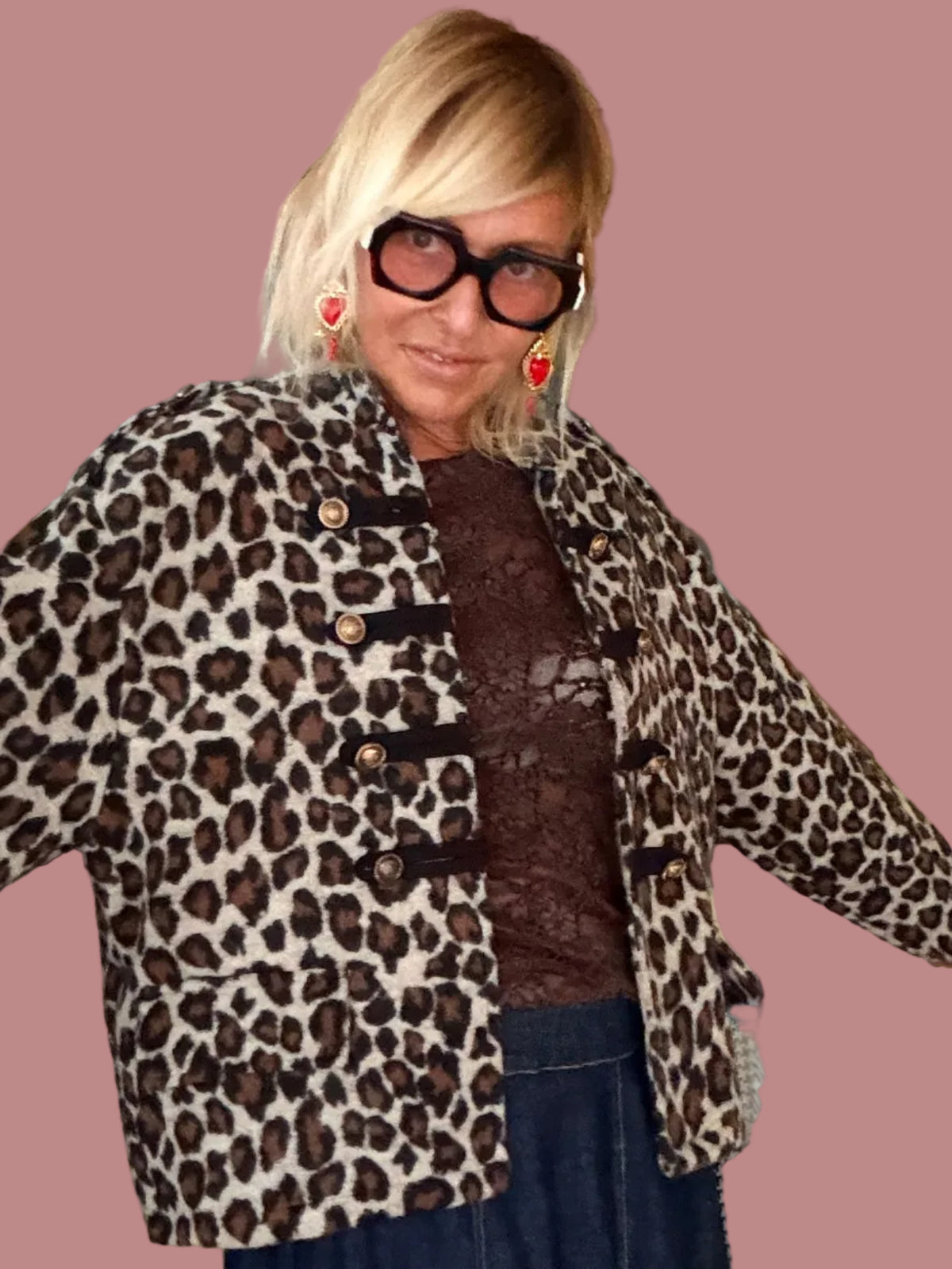 Giacca in Cavallino Animalier – grintosa e super chic