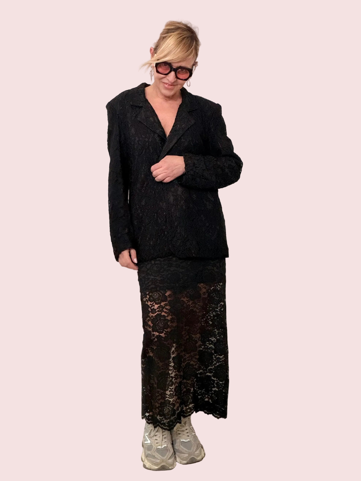 Giacca in Pizzo Chic Rock