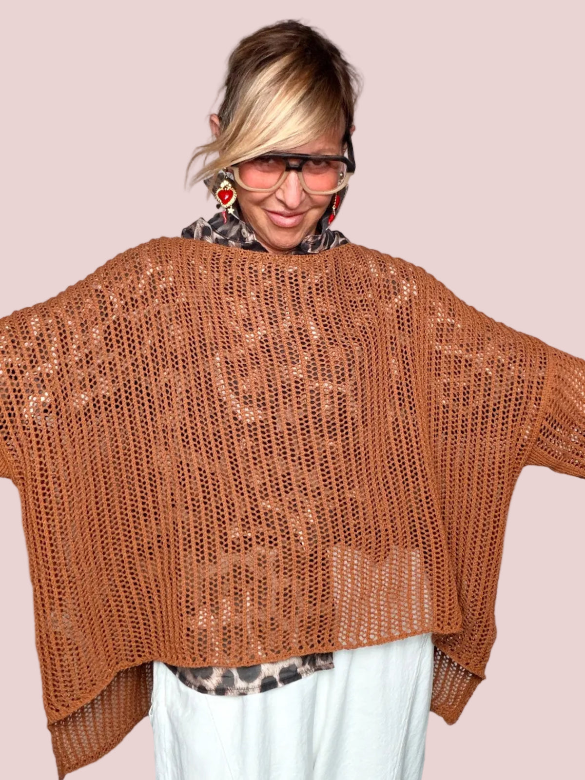 Maglia traforata