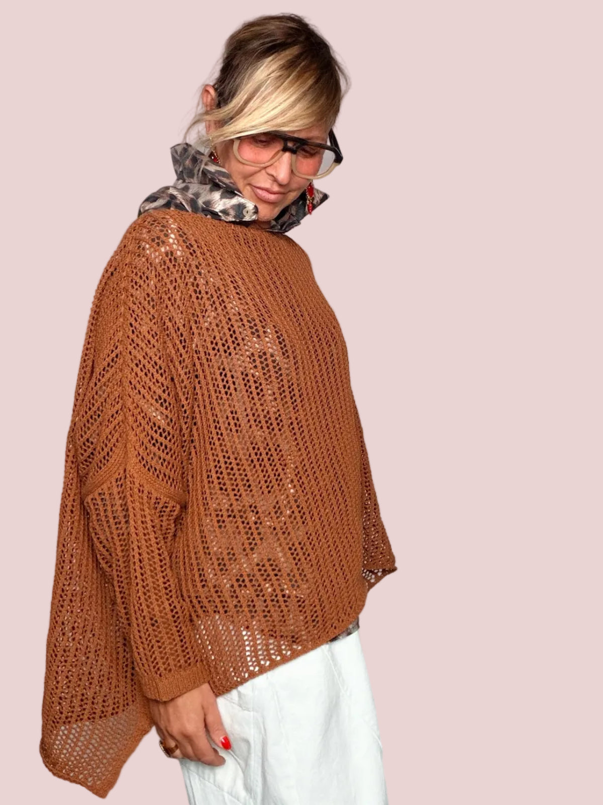 Maglia traforata