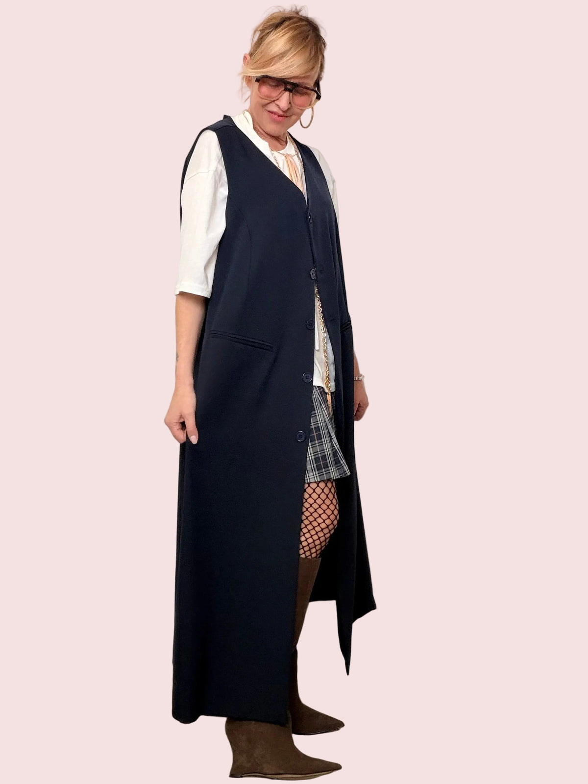 Gilet Lungo Over
