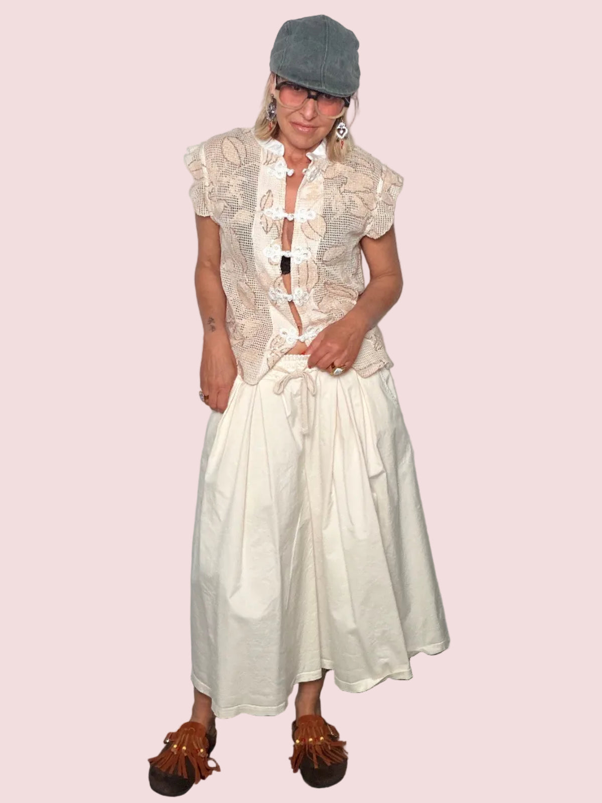 Pantalone Palazzo Ovetto con Laccetto