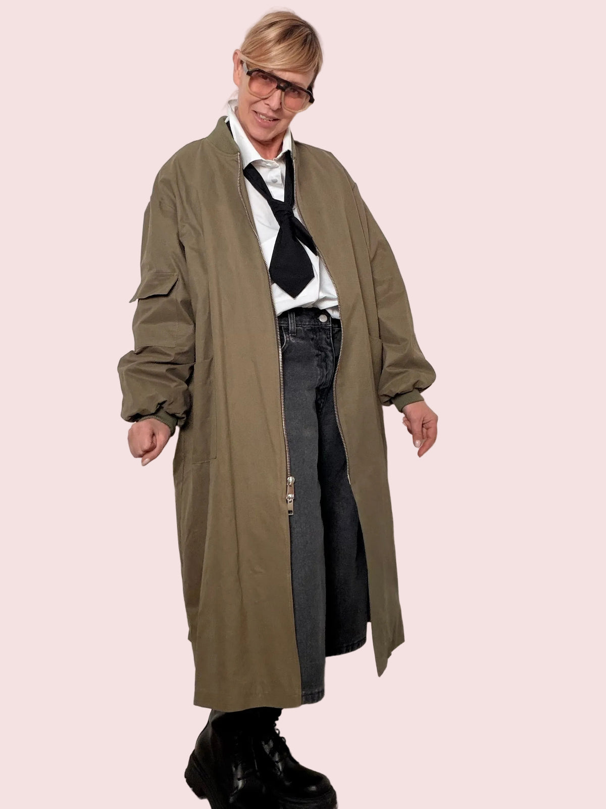 Bomber lungo over