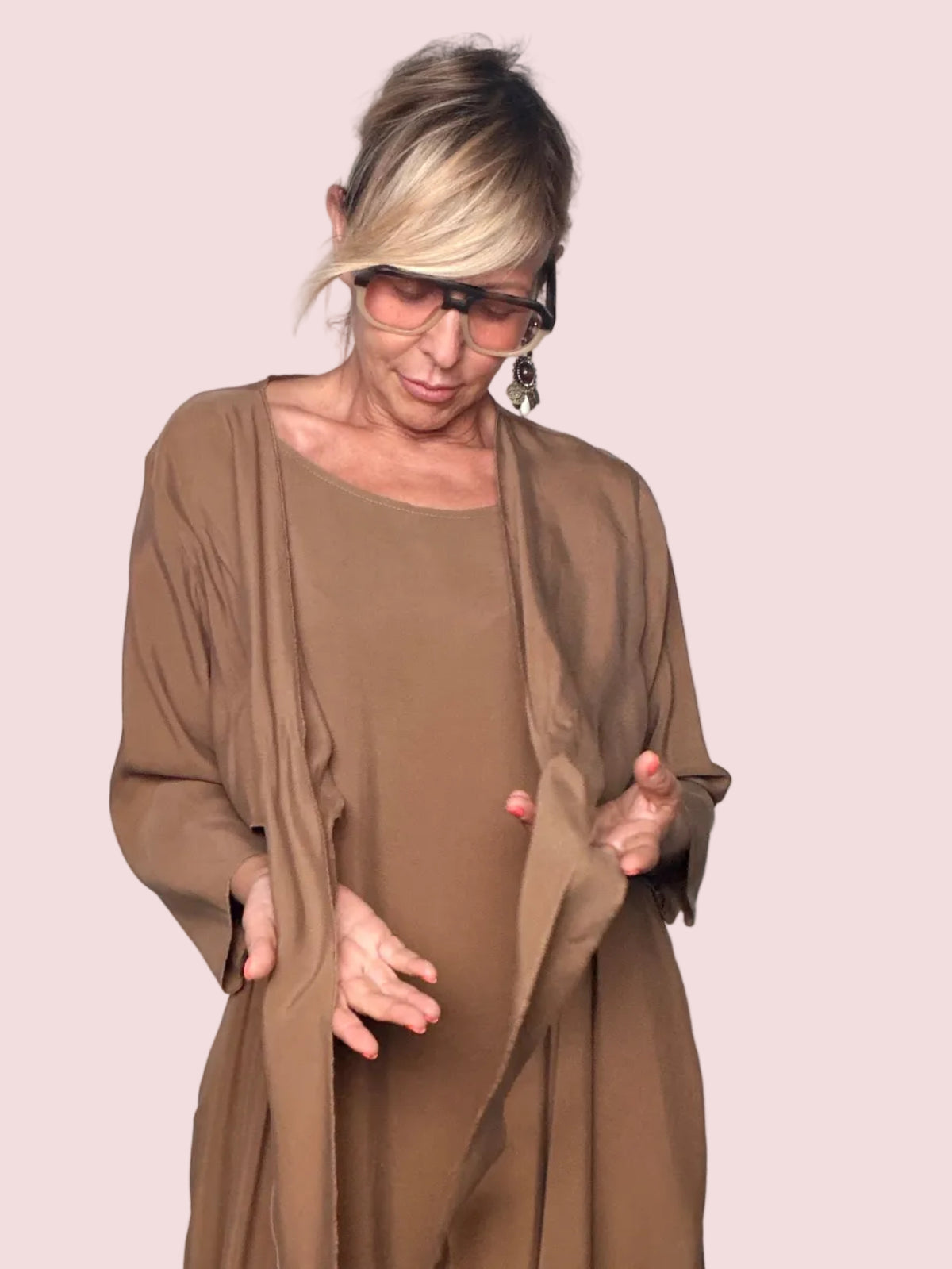 Coprispalle Kimono con Cintura