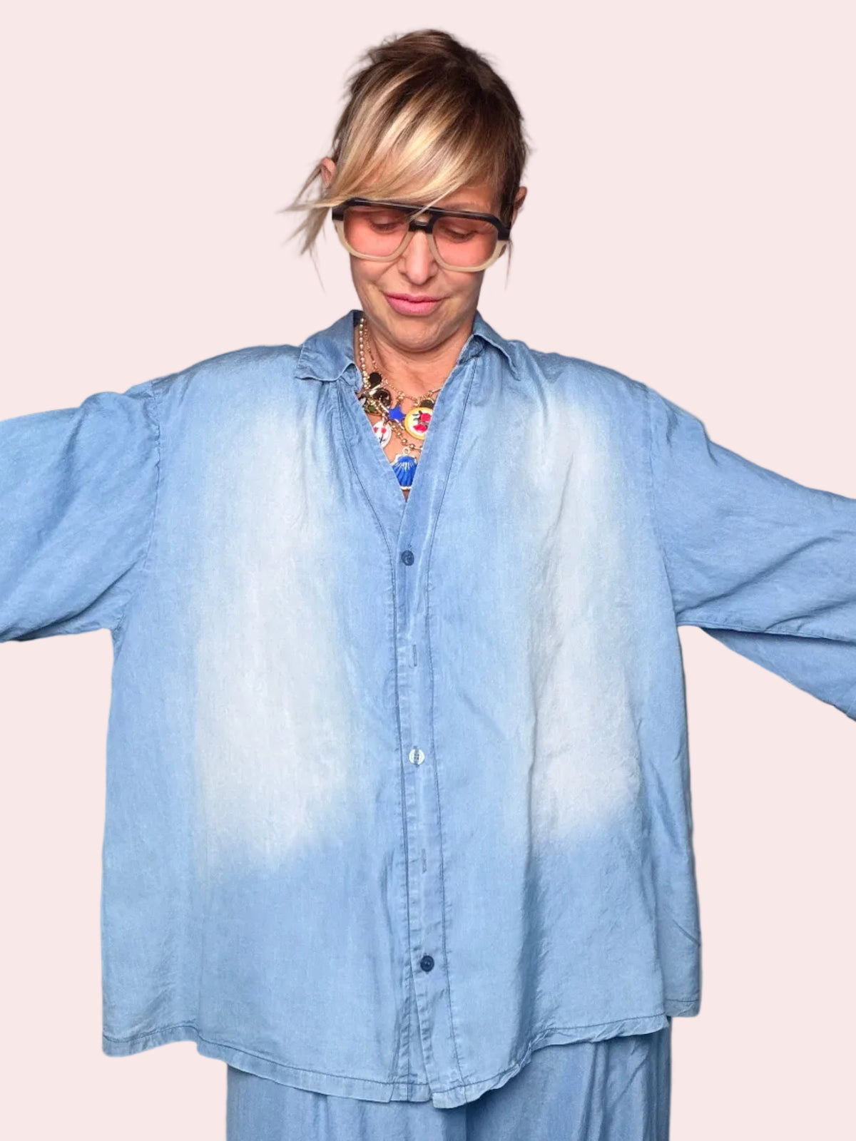 Camicia chambray