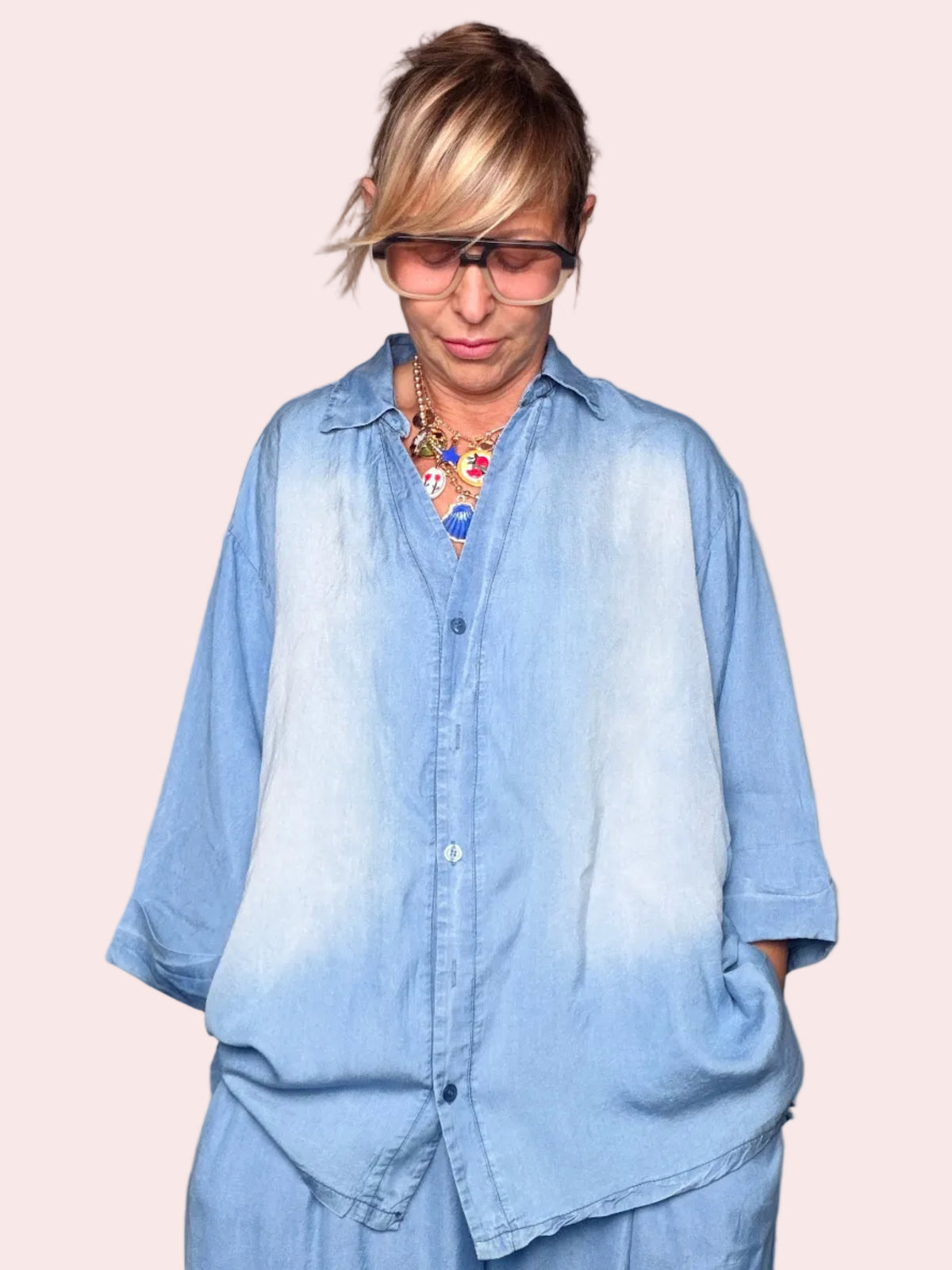 Camicia chambray